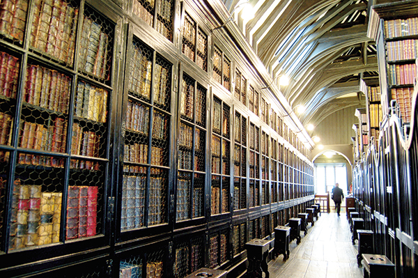7 of the top libraries in the United Kingdom