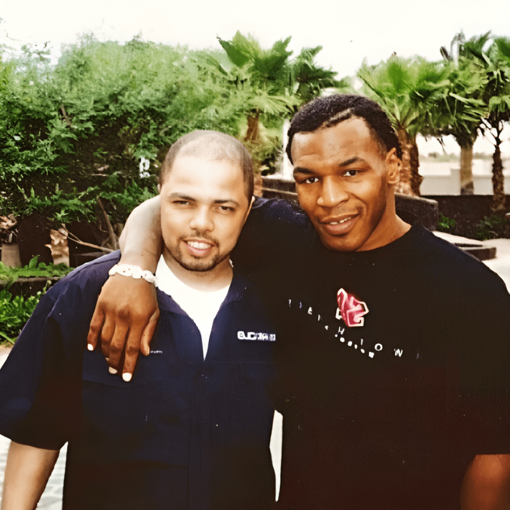 Darryl Baum and Mike Tyson