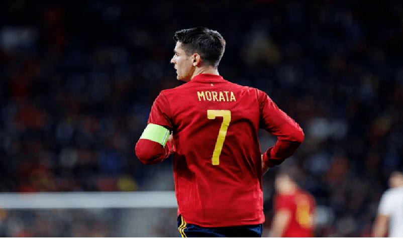 Picture of Spain Player name Morata
