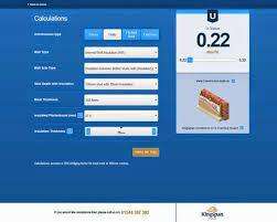 Kingspan presents their new U-value calculator on the web