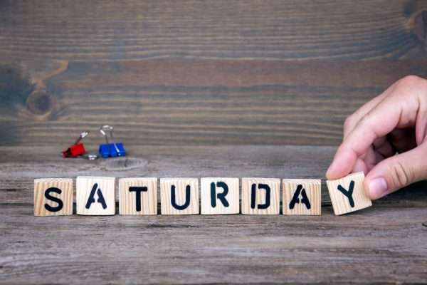 Is Saturday considered a work day?