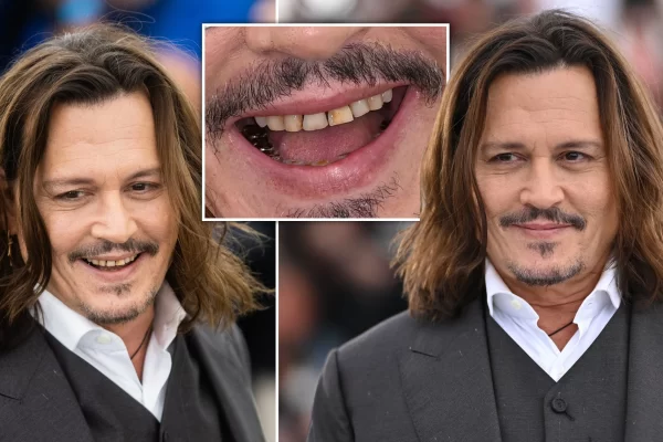 After his participation at the London Film Festival, Johnny Depp showed off his gold and stained teeth