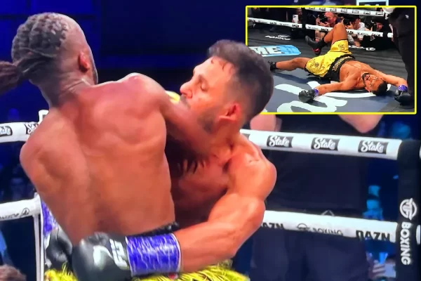 KSI concedes that the illegal elbow he used to knock out Joe Fournier was a factor in his victory