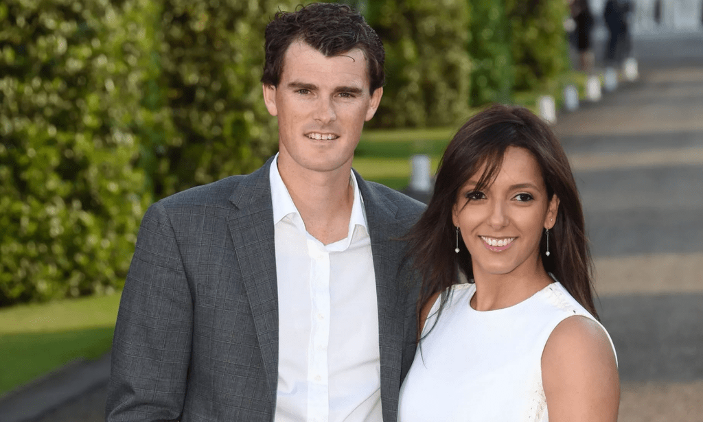 Jamie Murray and wife Alejandra Murray