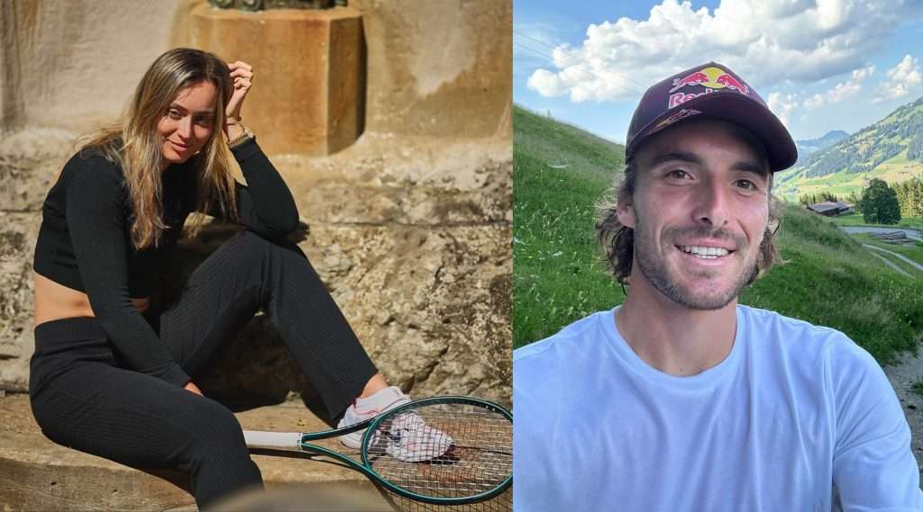 Paula Badosa and Stefanos Tsitsipas