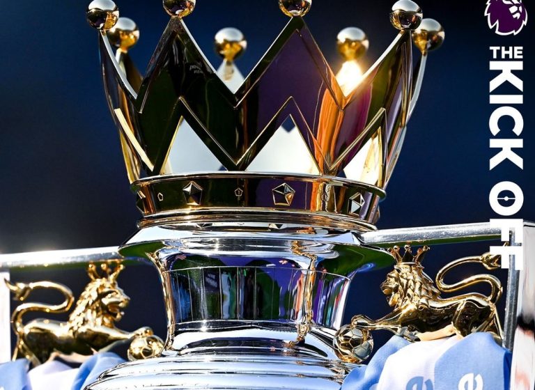 Premier League trophy