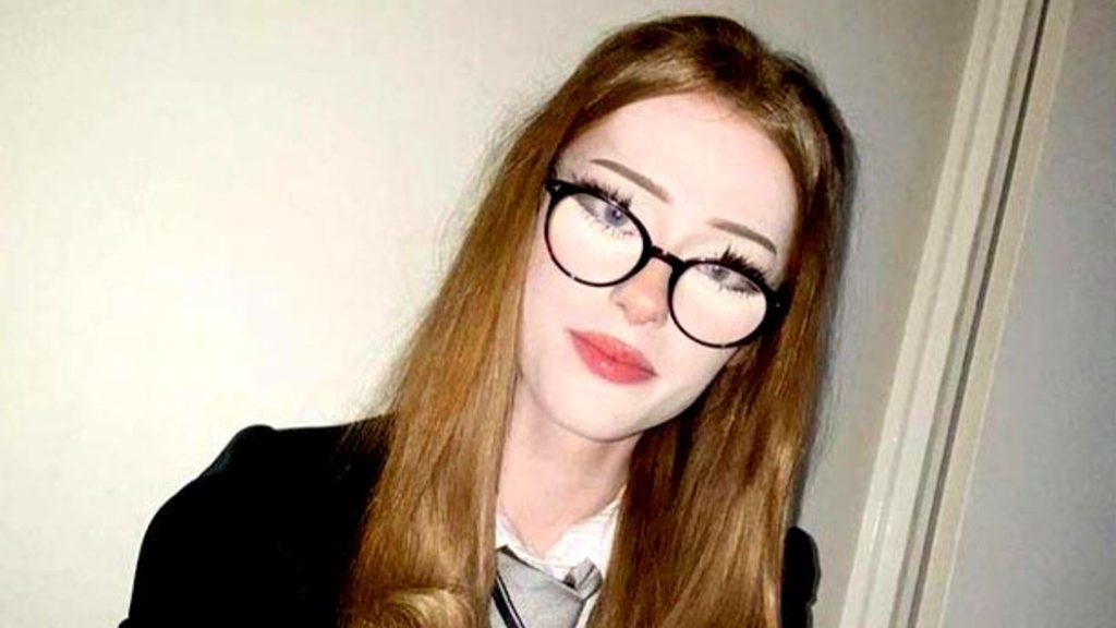 Brianna Ghey with specs