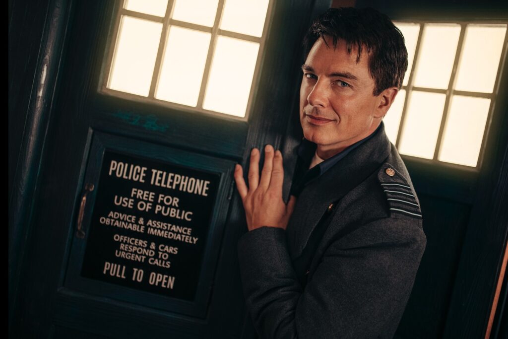 John Barrowman posing