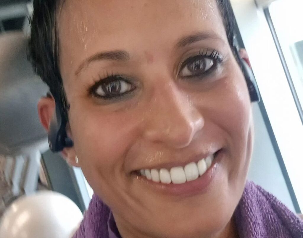 Naga Munchetty smiling