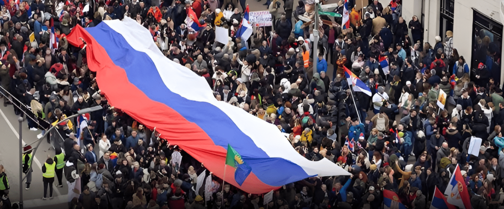 Serbia silent protest