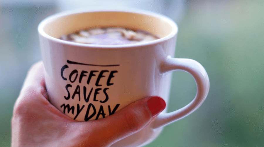 mindful coffee ritual