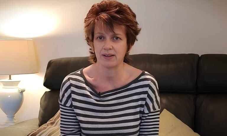 Alison Dibnah with black and white tshirt