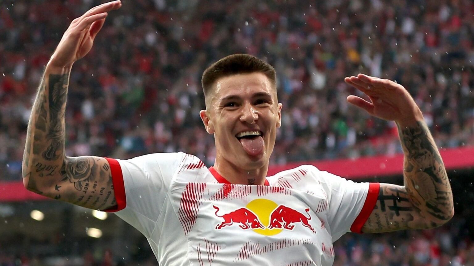 Benjamin Šeško: The New Giant Leading Manchester United’s Future Benjamin Sesko Top Striker