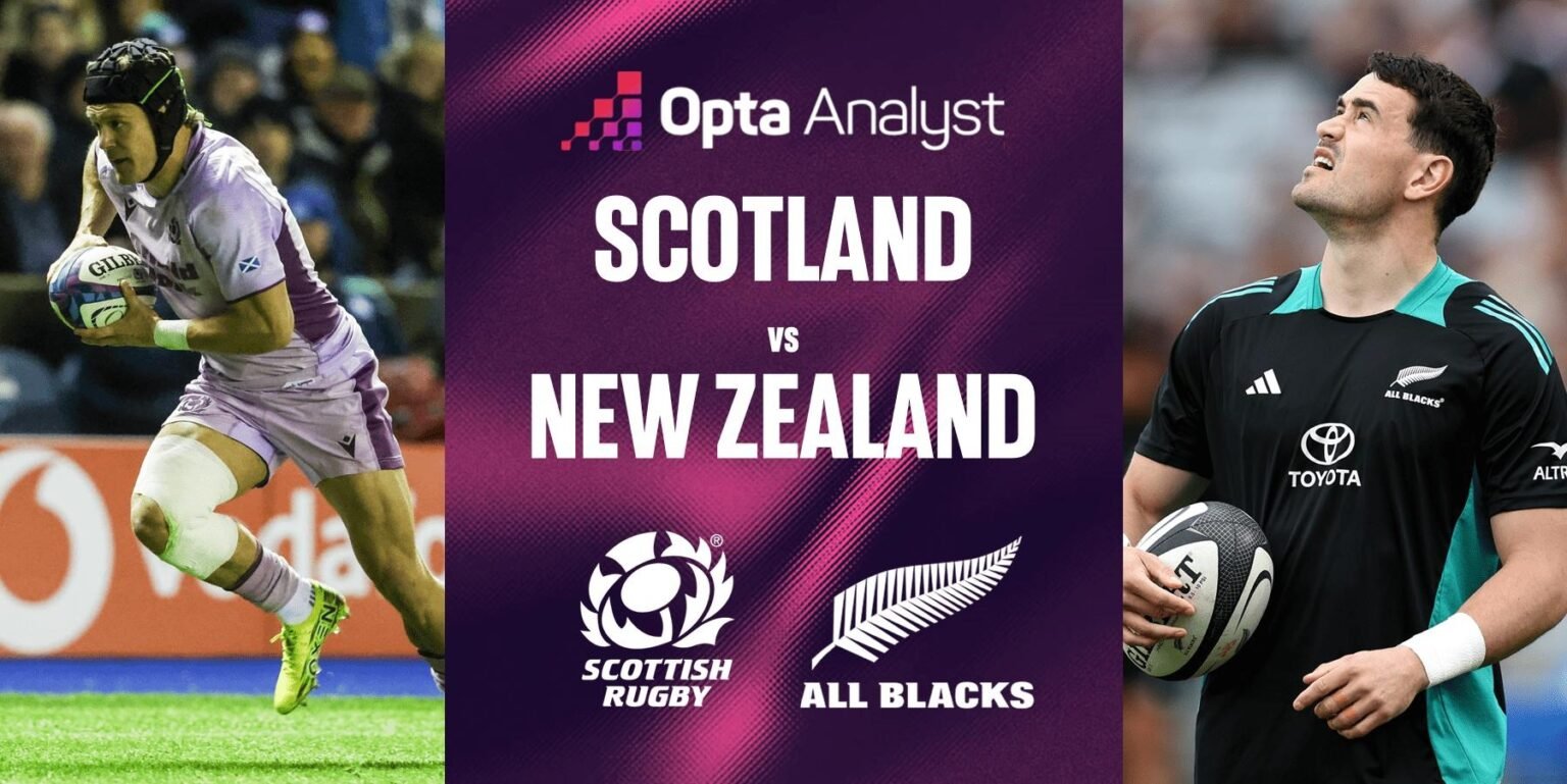 Scotland vs New Zealand: A 120-Year Wait – Can the Dark Blues Finally Break the All Blacks Hoodoo? Scotland vs New zealand